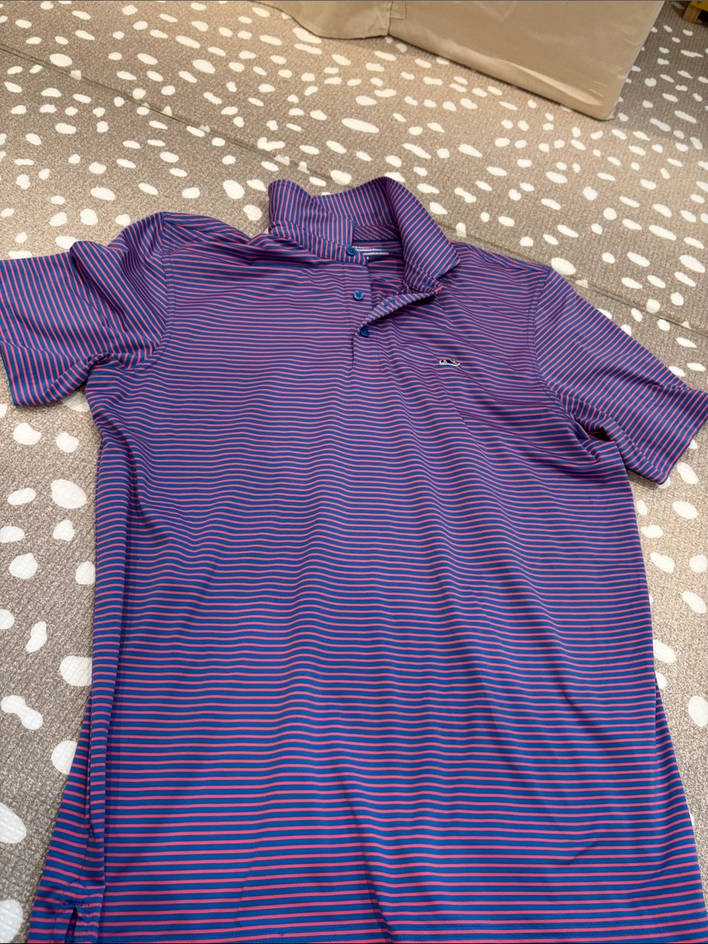 Men’s vineyard vines performance polo. Medium.